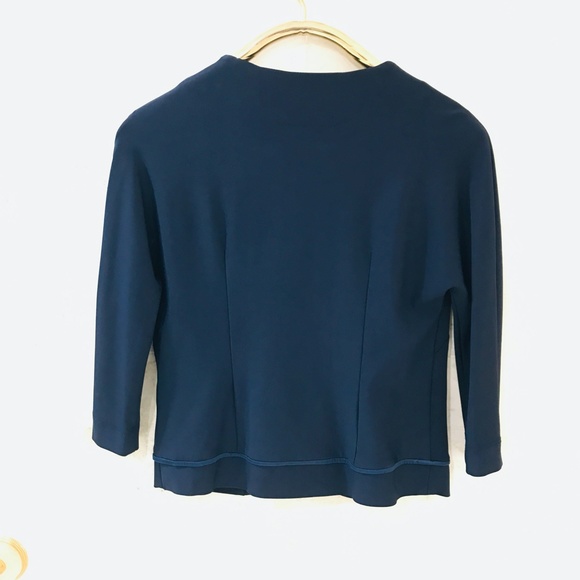 DEPLOY demi-couture Jacket Blue Short Buttons - Picture 5 of 6